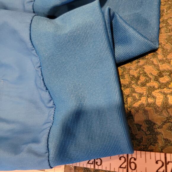 Haband Men’s Blue Jacket 2XL Lightweight Windbreaker Bomber Style - Picture 6 of 8